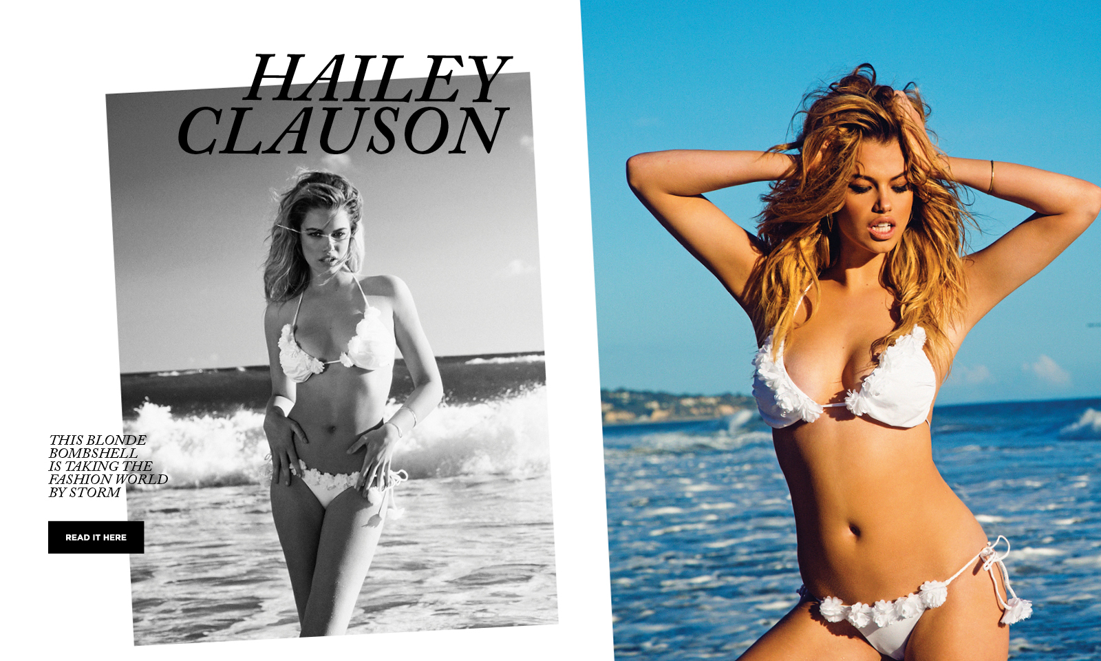 Sexy Model Hailey Clauson is the Ultimate Bikini Babe (Cover Story) - Galore