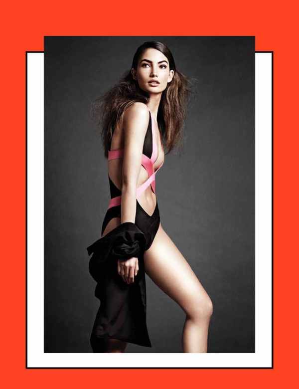 LILY ALDRIDGE BY JAMES MACARI ISSUE 5 OF GALORE MAG