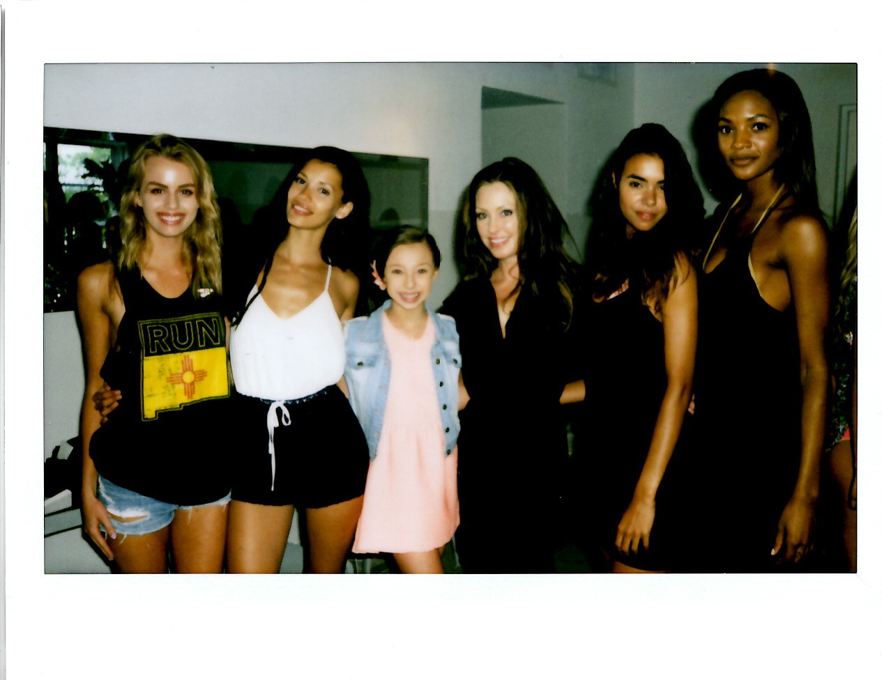 with Sophia Lucia at Beach Bunny fitting