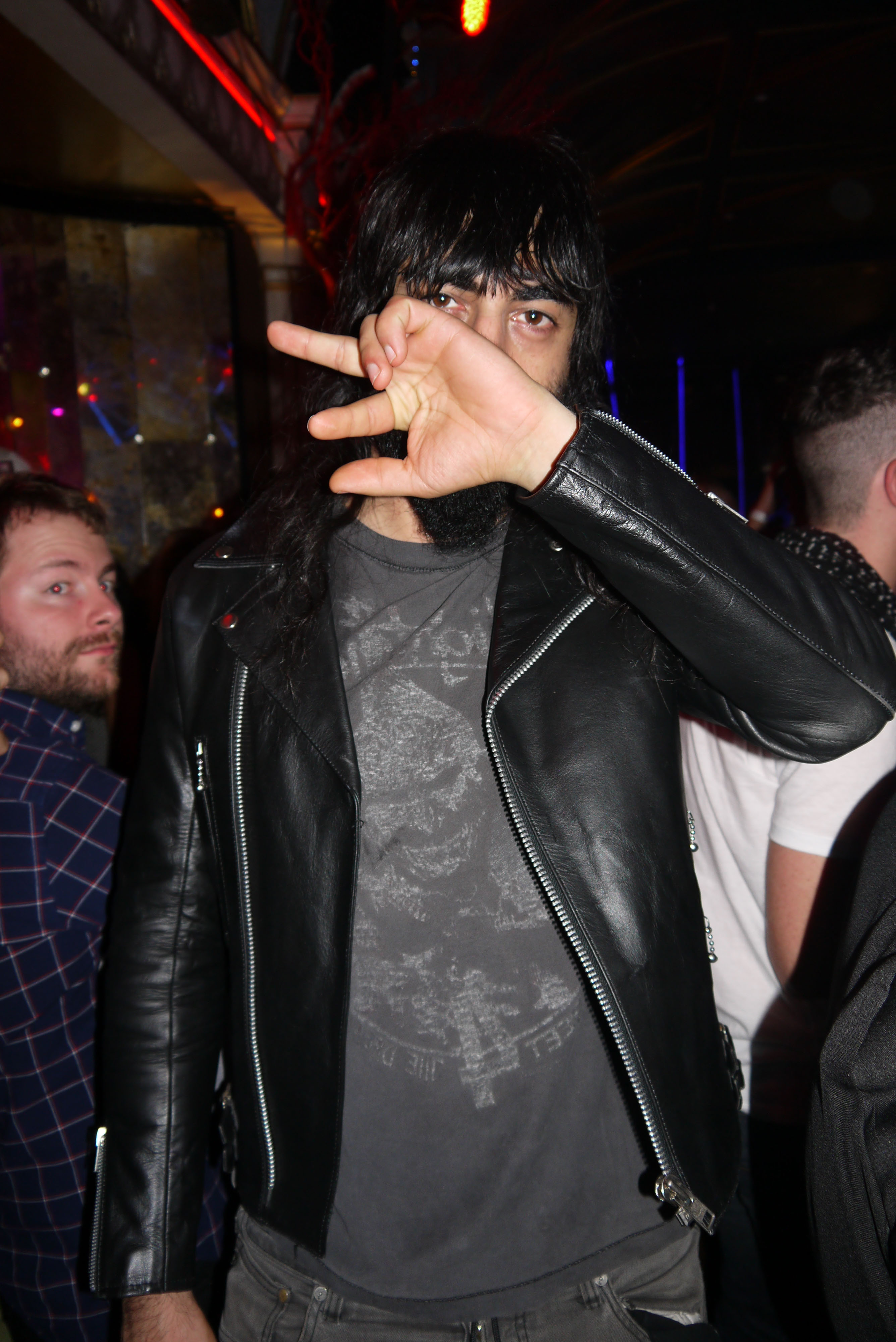 Ethan Kath of crystal Castles at the Galore Mag Party