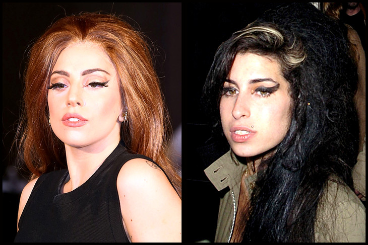 12 Lady Gaga Looks Like Amy Winehouse All In Here