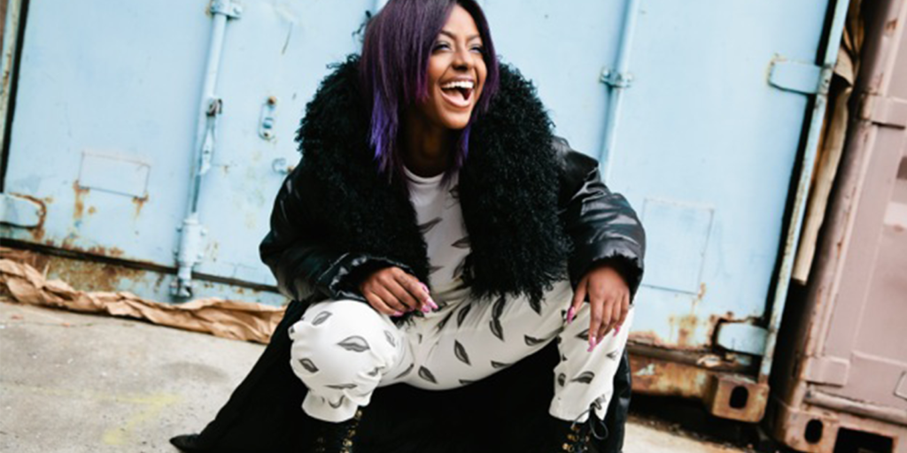 Justine Skye Shares Makeup Tips, Lash Spots & What It Was Like Working ...