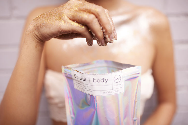 Frank Glitter Body Scrub Review The Scrub With a 50,000 Waiting List
