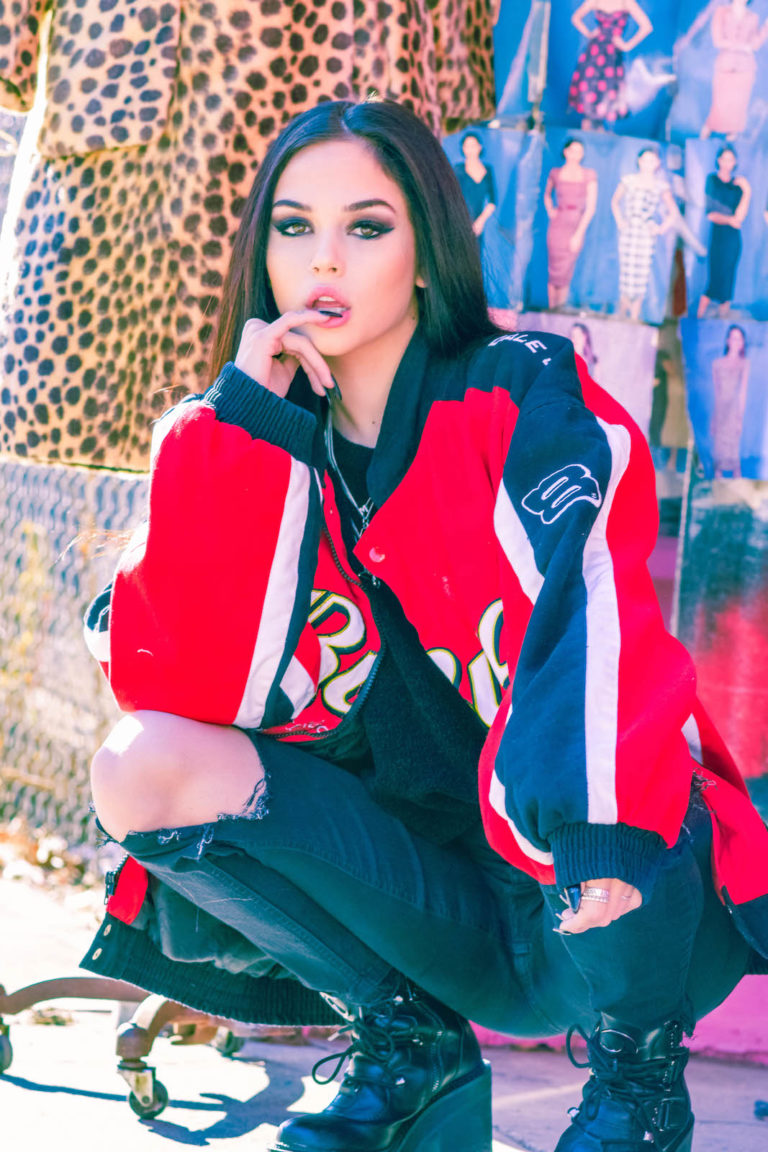 Maggie Lindemann spills her goth-chic style secrets - Galore