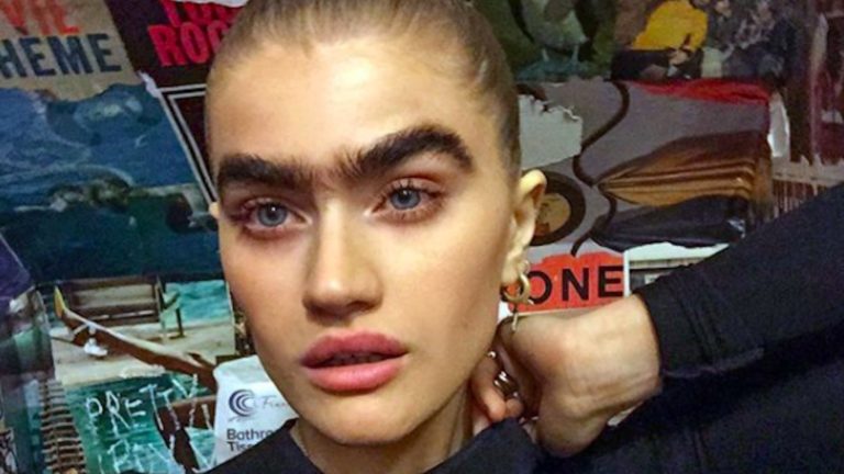 This Model Started The Unibrowmovement On Instagram