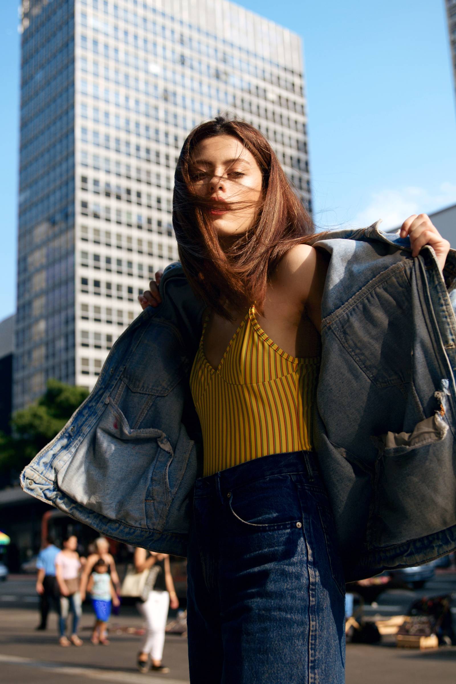 Brazilian It Girl Alissa Salls Gets a Gold Medal in Street Style Galore