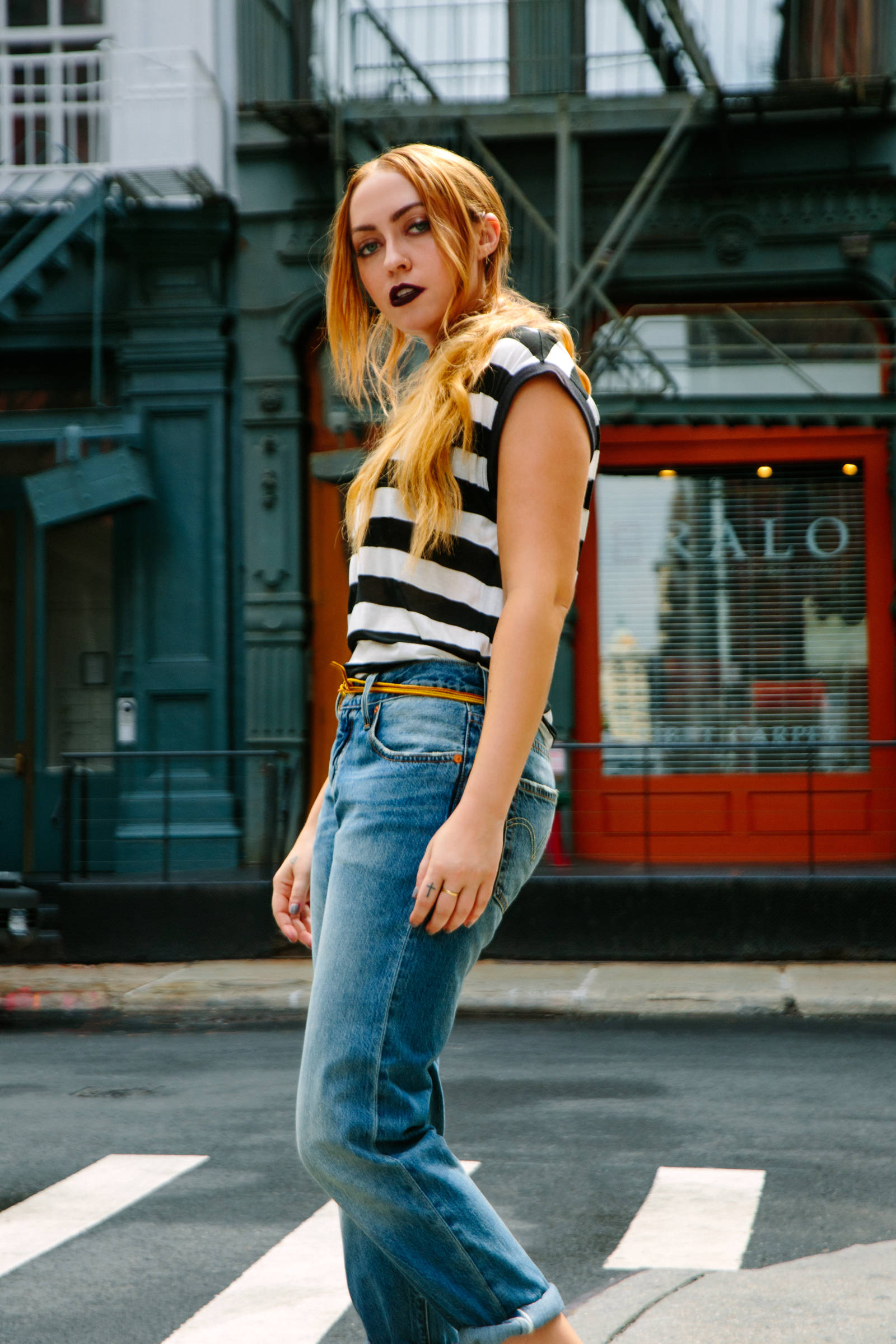 Brandi Cyrus' Favorite Looks from Levi's to Rock This Fall 