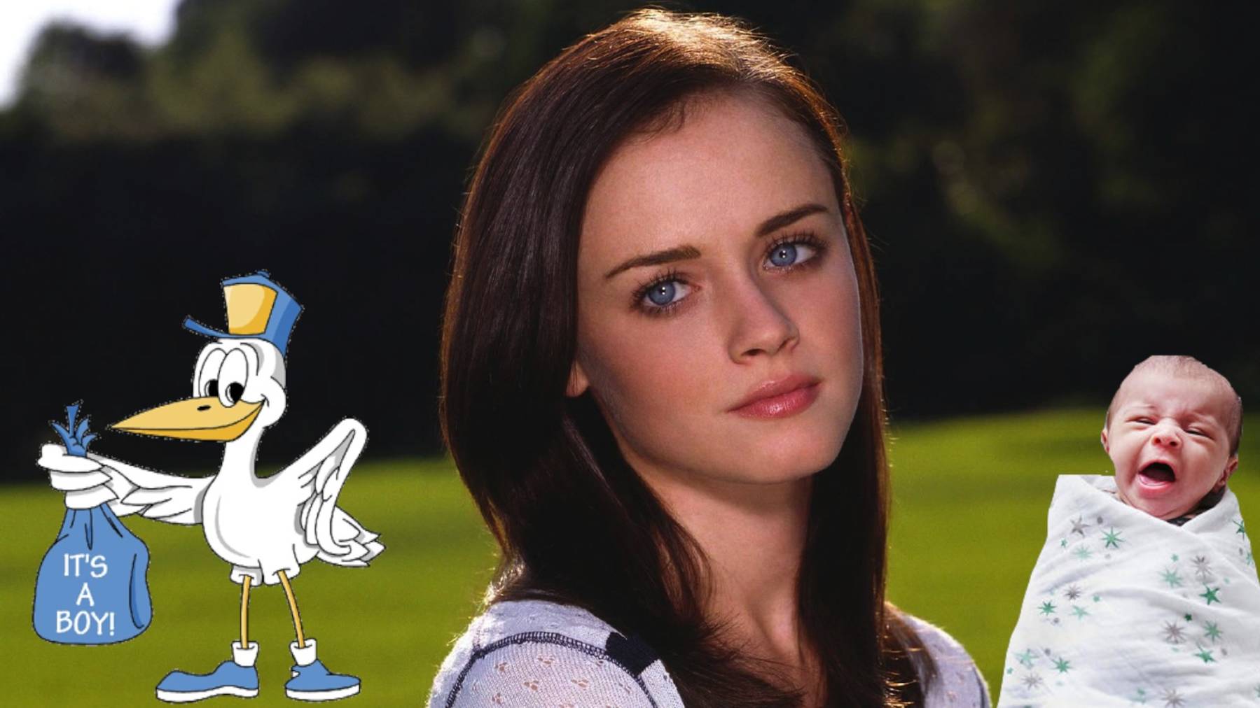 Shut the Front Door Rory Gilmore Has A Baby In Real Life