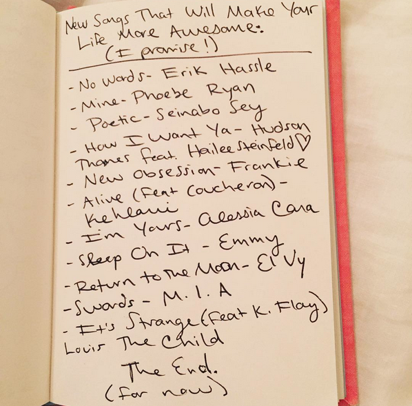 Taylor Swift's Playlist on Instagram featuring Frankie Taylor Swift's Playlist on Instagram featuring Frankie - Galore