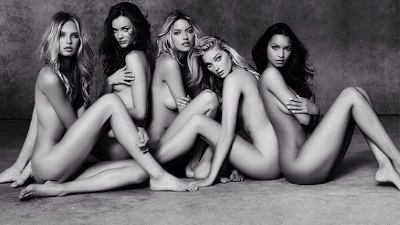 Naked models victoria secret